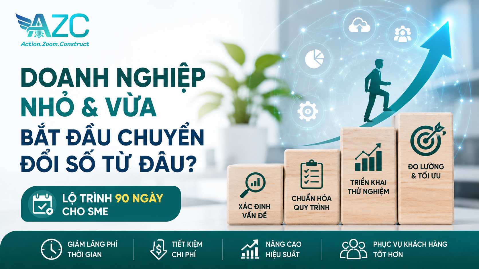Doanh nghiệp nhỏ và vừa bắt đầu chuyển đổi số từ đâu?