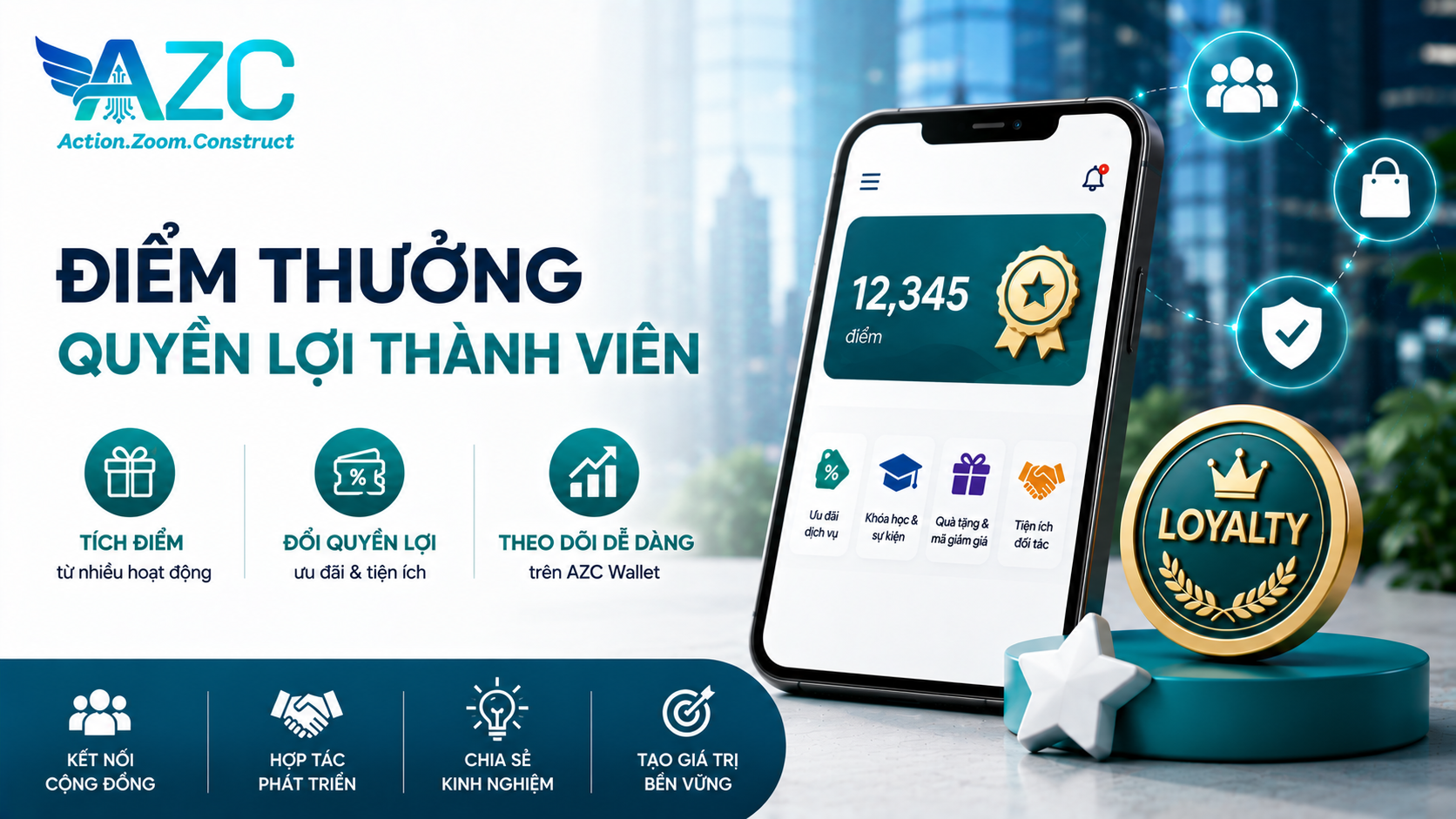 AZC Point là gì? Cách tích điểm và sử dụng quyền lợi