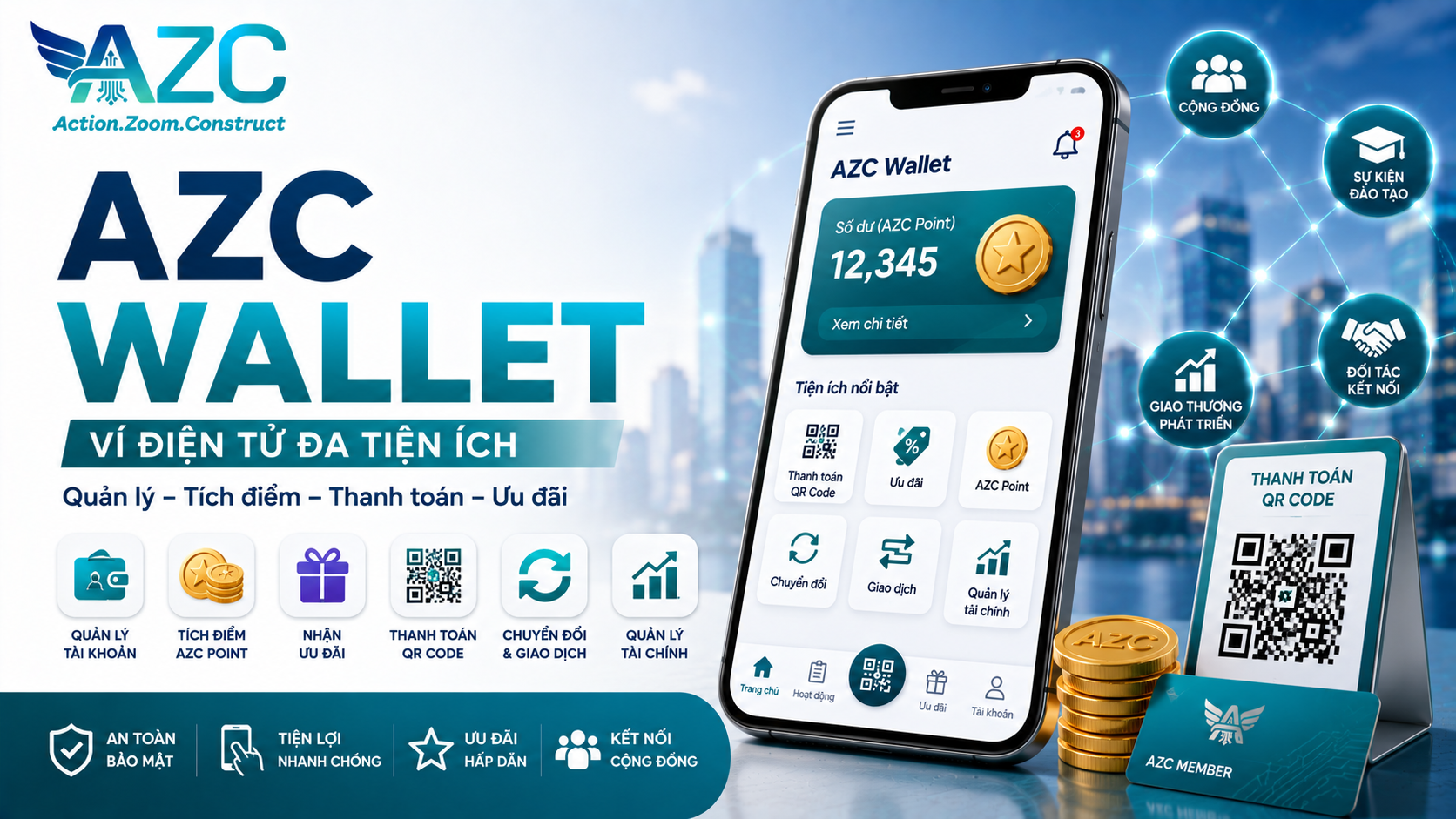 [Giải đáp] AZC Wallet là gì? Chức năng và phạm vi sử dụng