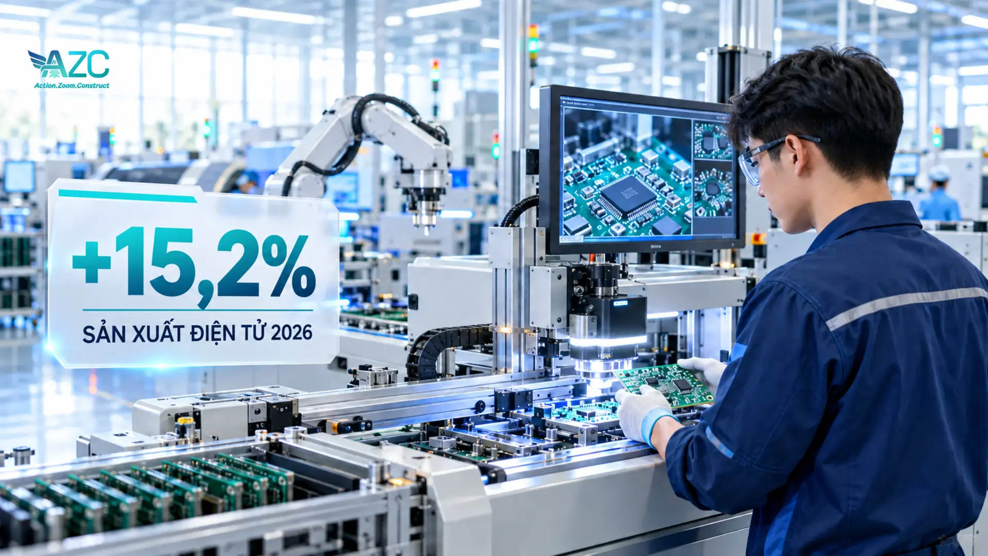 Ngành điện – điện tử Việt Nam 2026: Cơ hội lớn, cần người có tay nghề